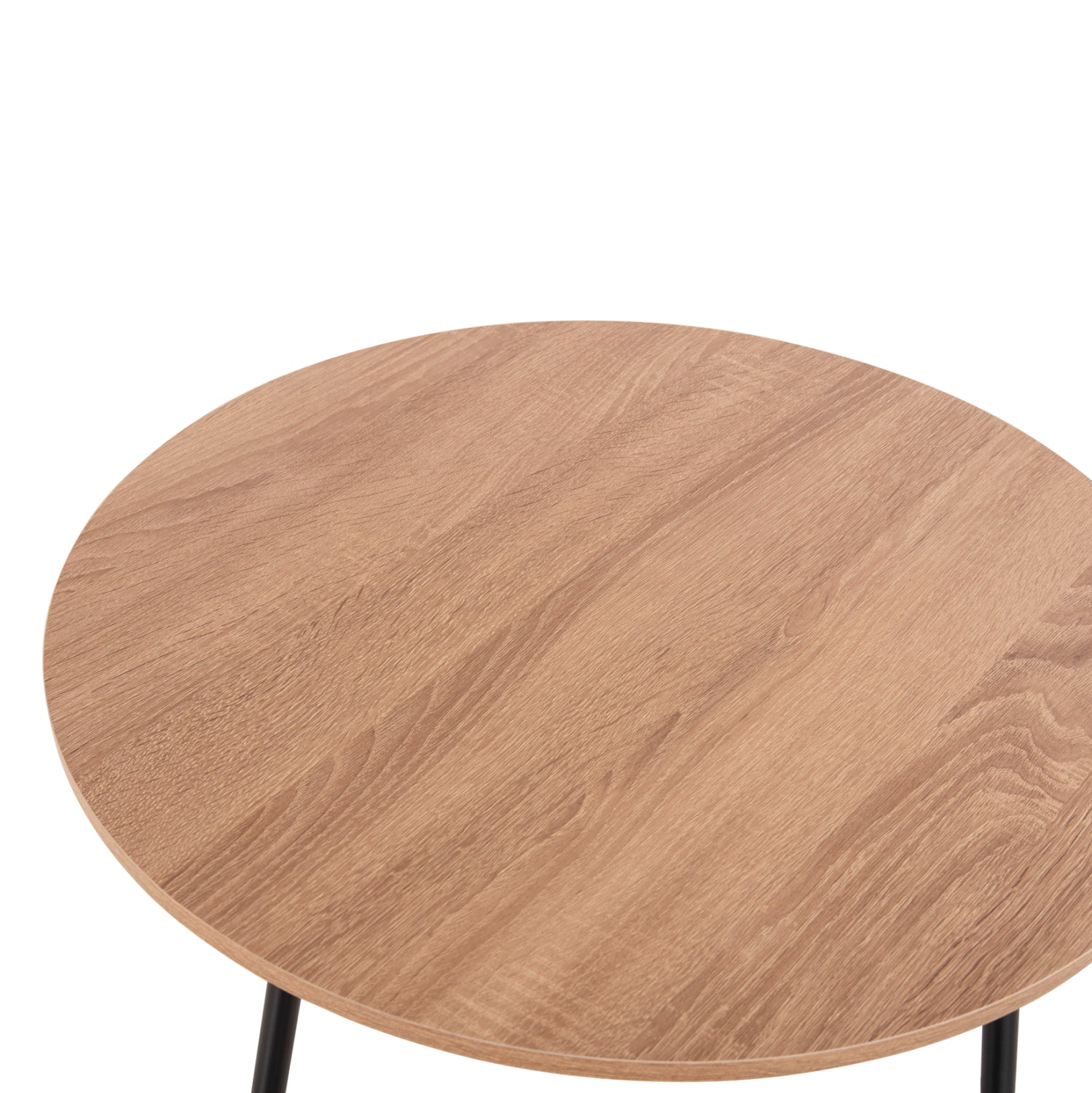 Комплект холни маси 2 бр CUPPER сонома-черен цвят