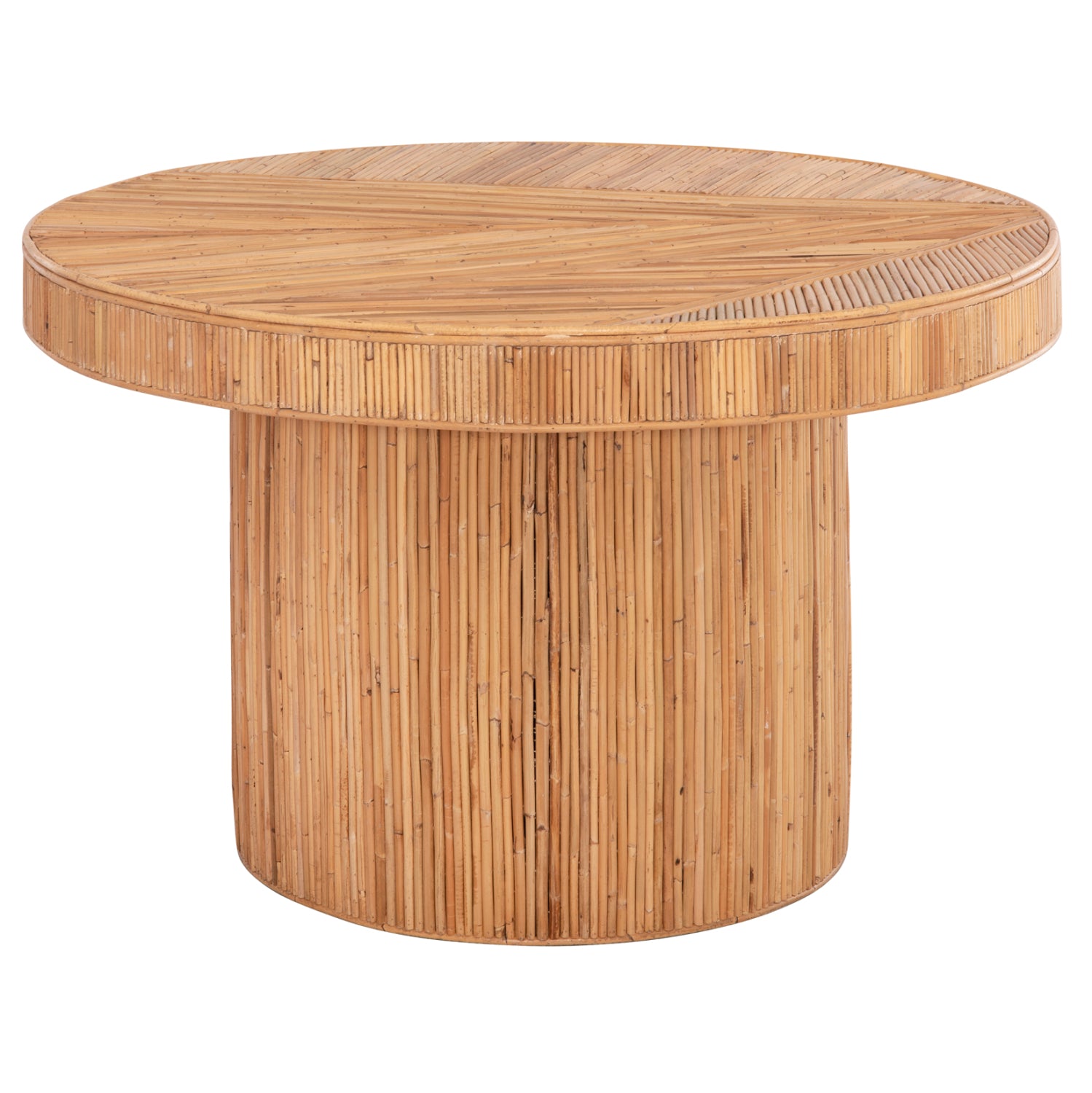 Маса GATSBY Φ120x76см естествен цвят