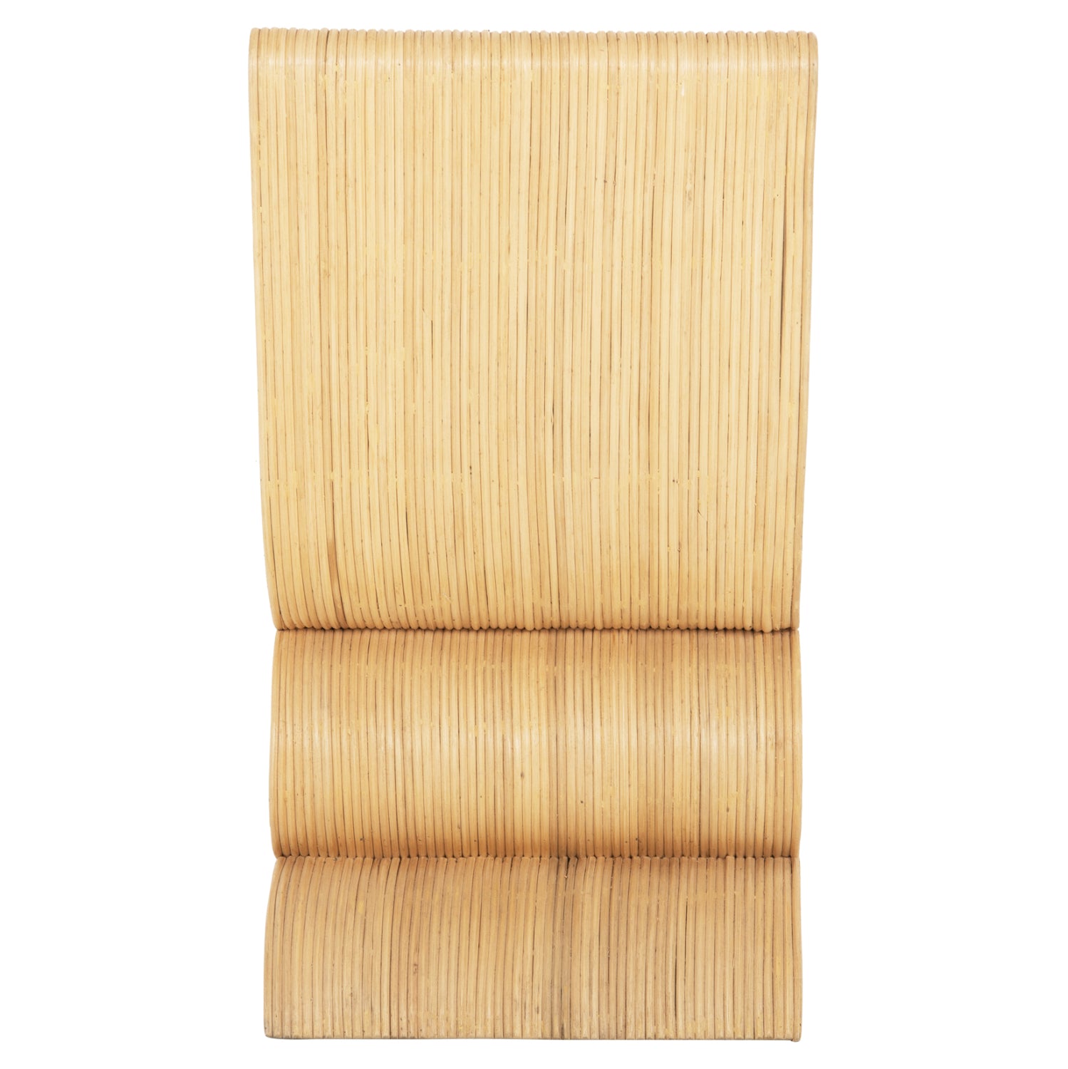 Фотьойл Лундж, естествен ратан, 46x66x86 см