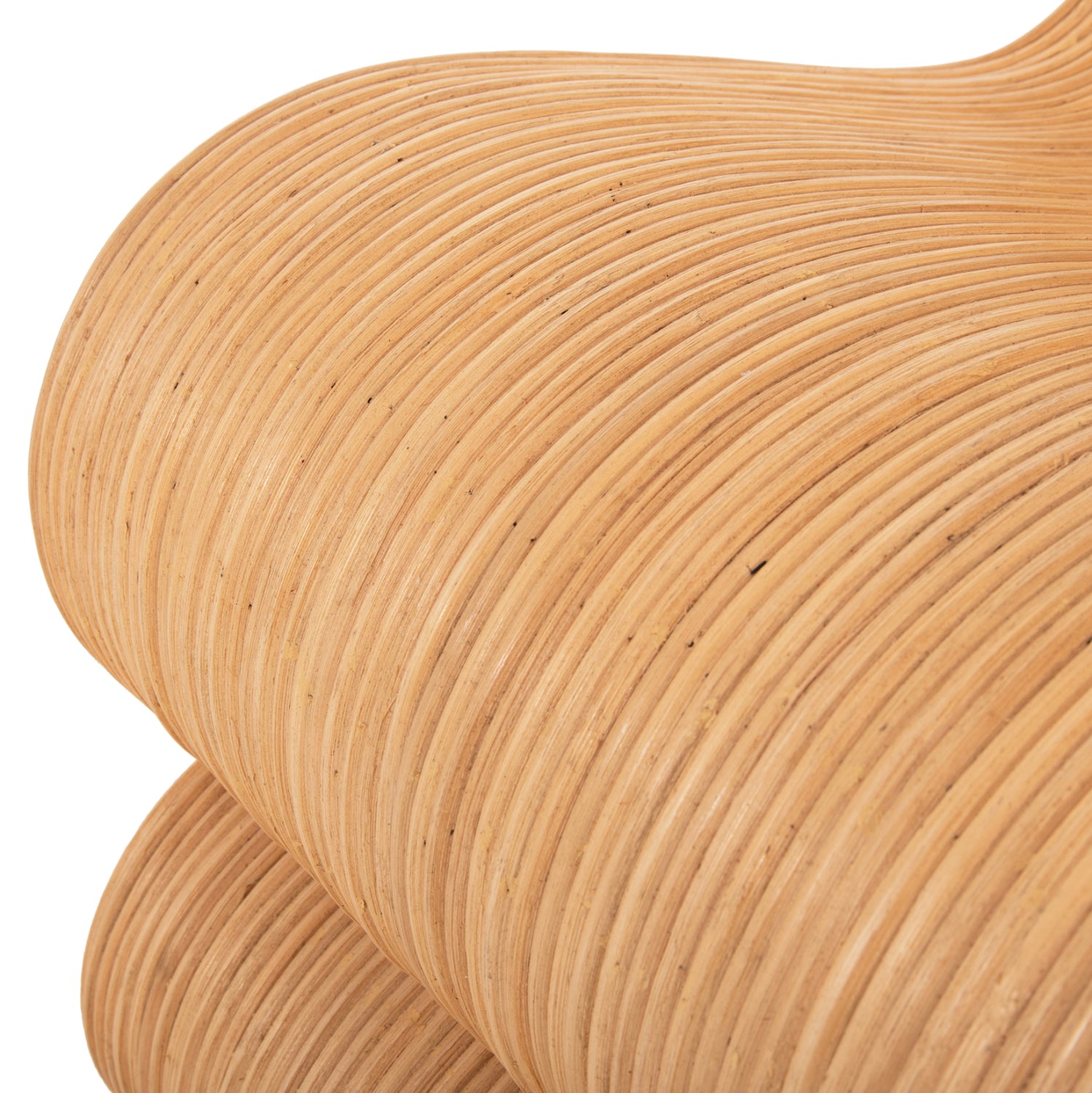 Фотьойл Лундж, естествен ратан, 46x66x86 см