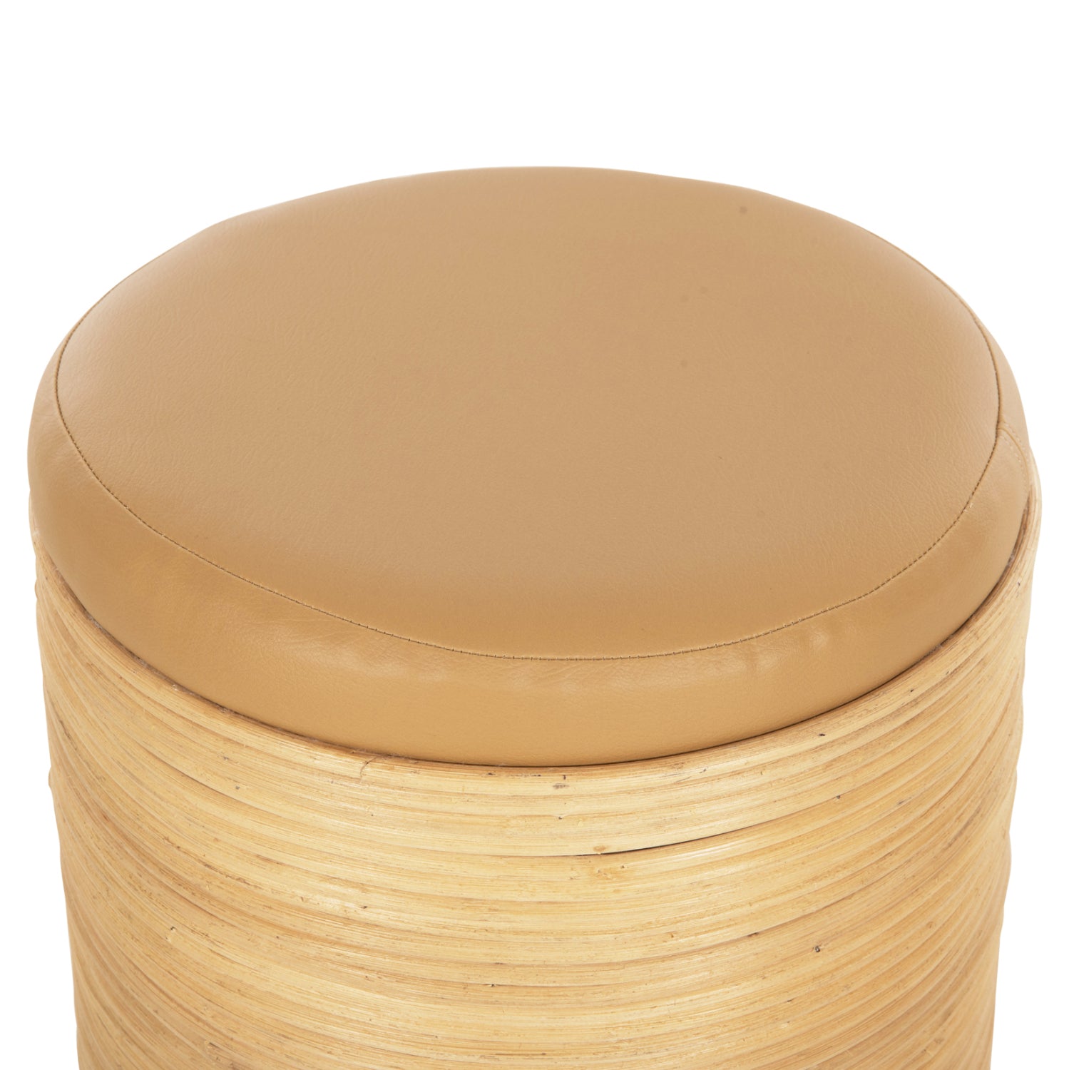 Табуретка MITCH цвят натурал Φ37x47