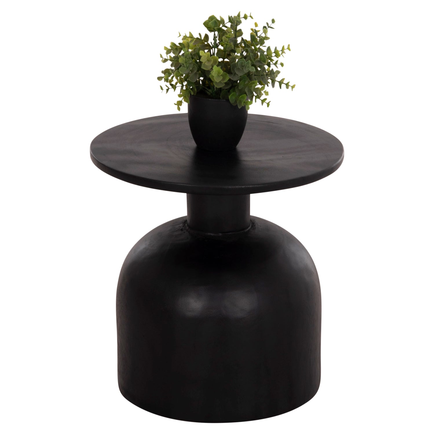 Странична маса PUMBE черен цвят Φ40x40см