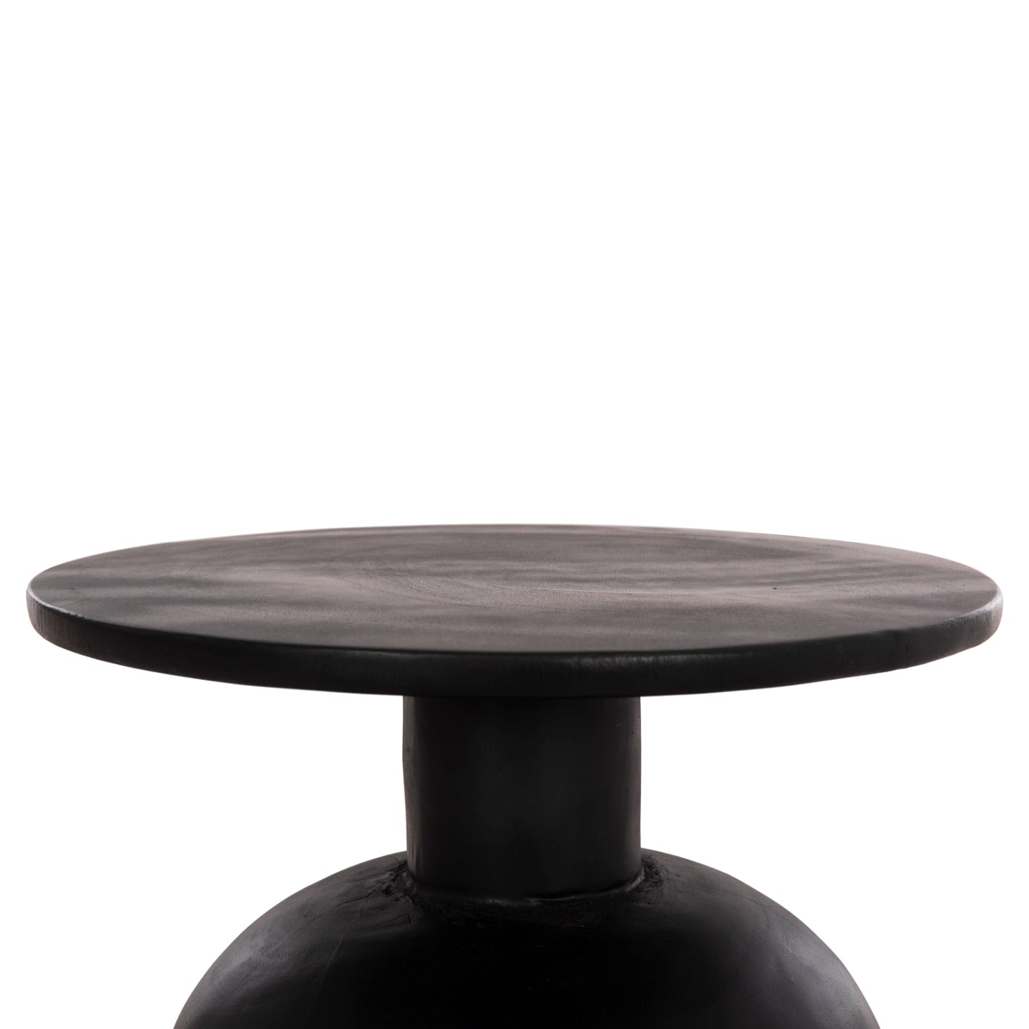 Странична маса PUMBE черен цвят Φ40x40см