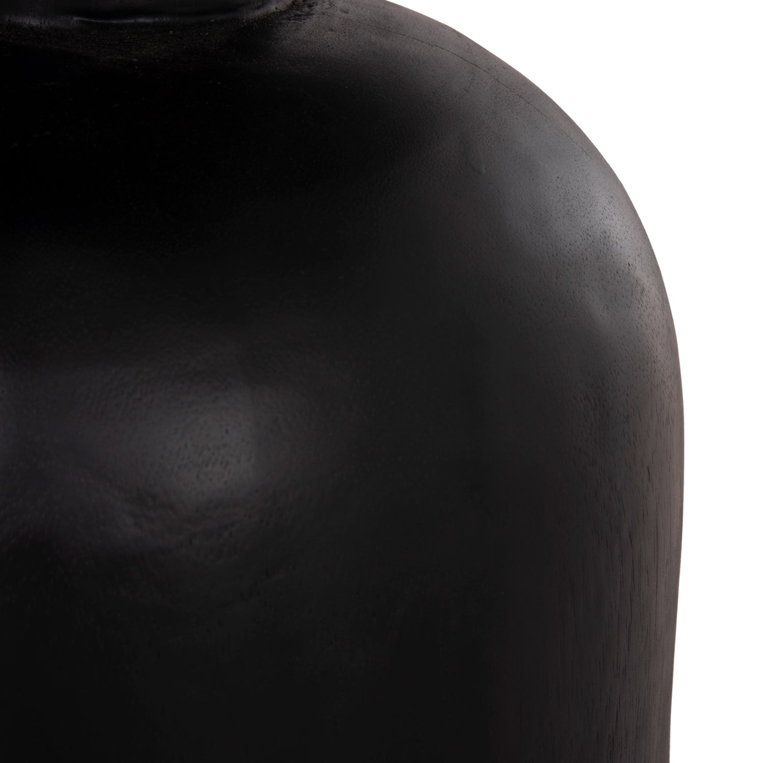 Странична маса PUMBE черен цвят Φ40x40см