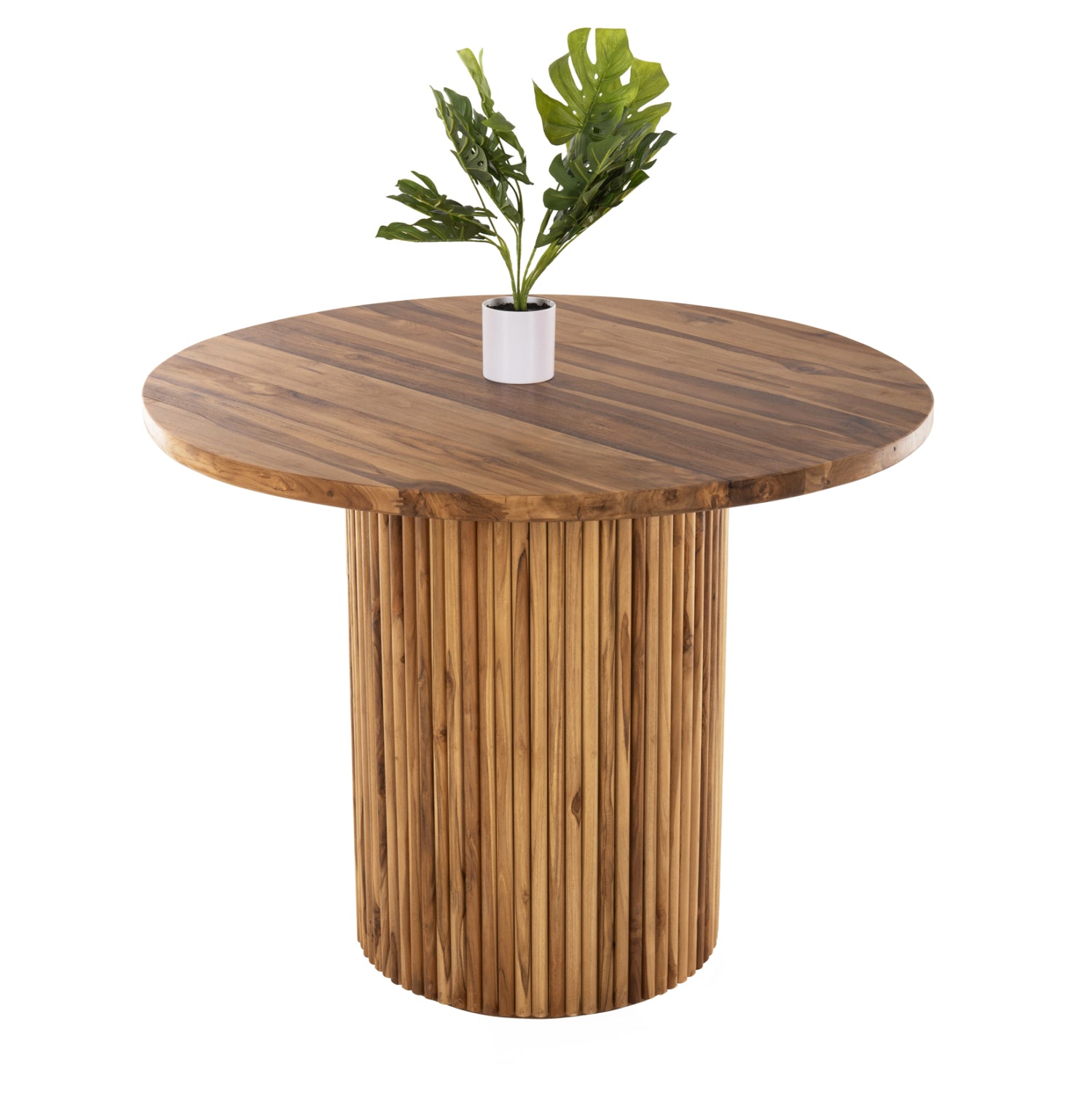 Маса DREMA1   Φ100X80 естествен цвят