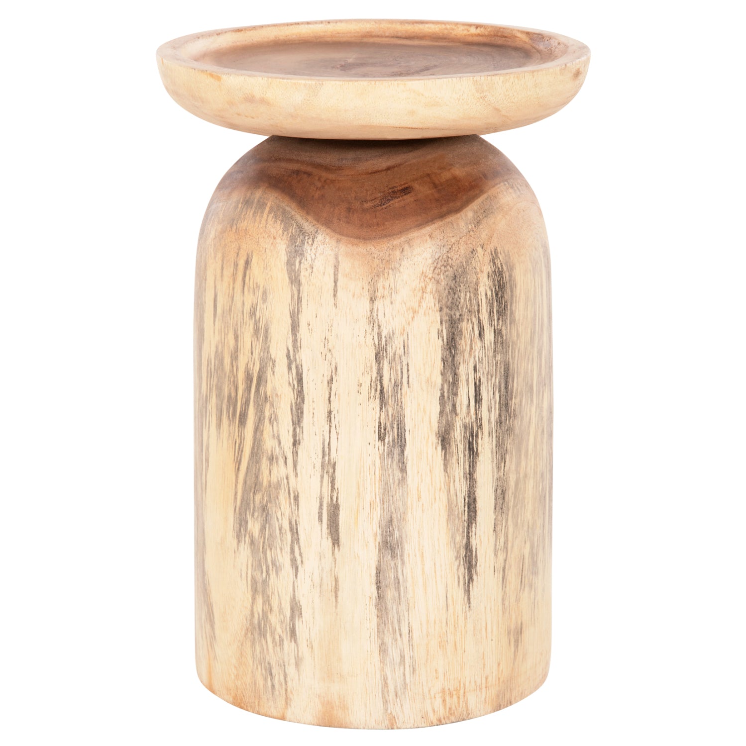 Странична маса LOKI естетсвен цвят Φ30x46см