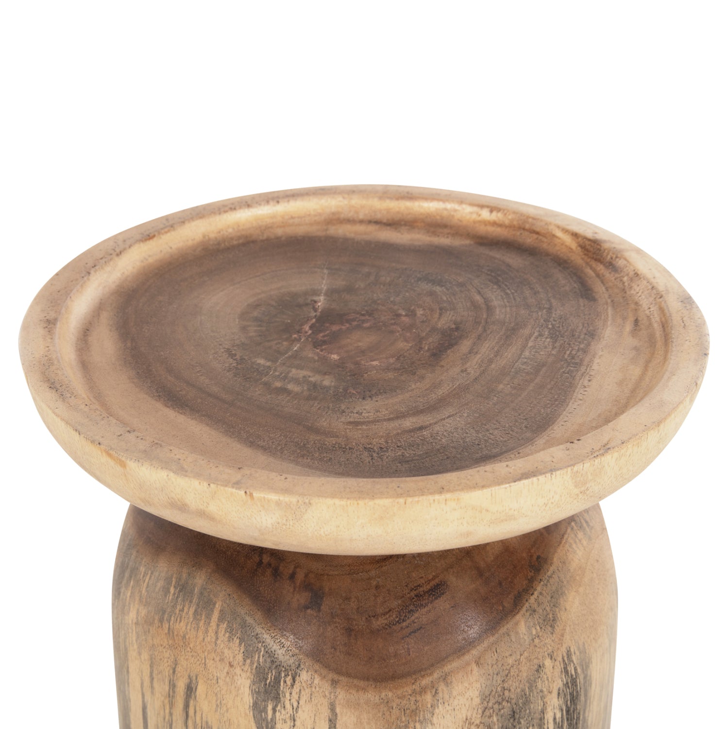 Странична маса LOKI естетсвен цвят Φ30x46см