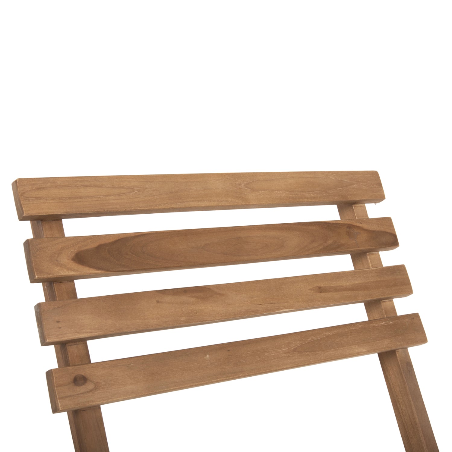 Комплект градински Кендъл 3 части /натурал сгъваем тиково дърво с маса 60/60/75.5см