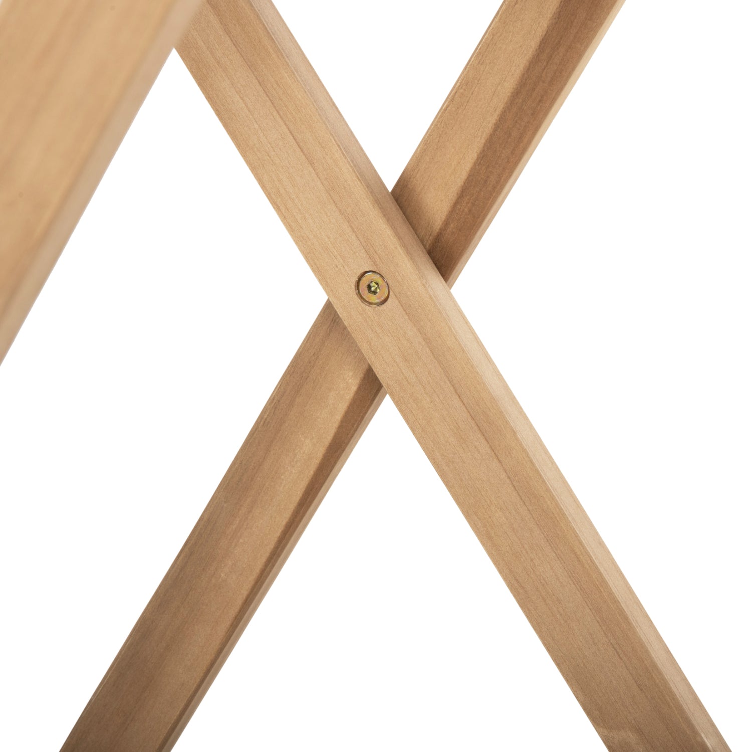 Комплект градински Кендъл 3 части /натурал сгъваем тиково дърво с маса 60/60/75.5см