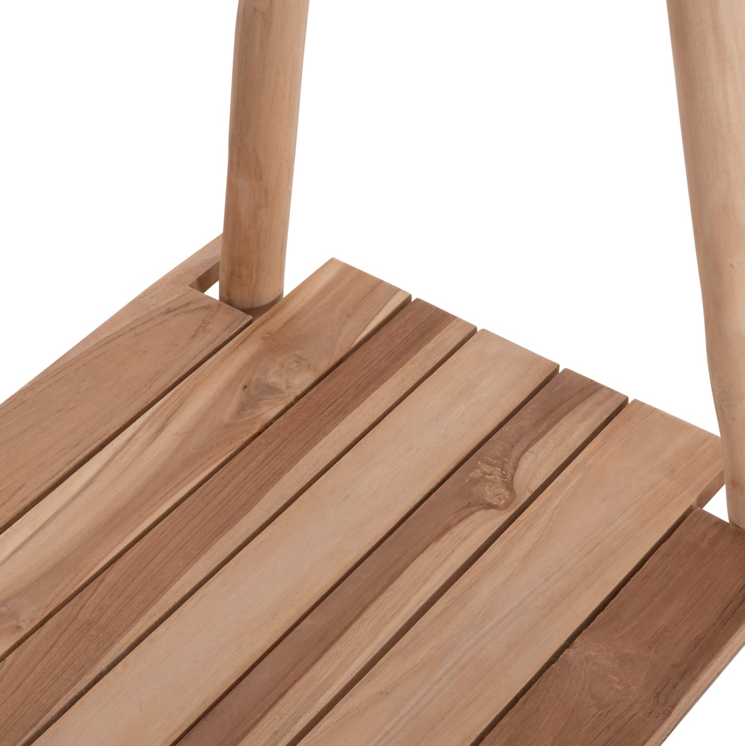 Закачалка PERL натурал тиково дърво 130,5x53x130