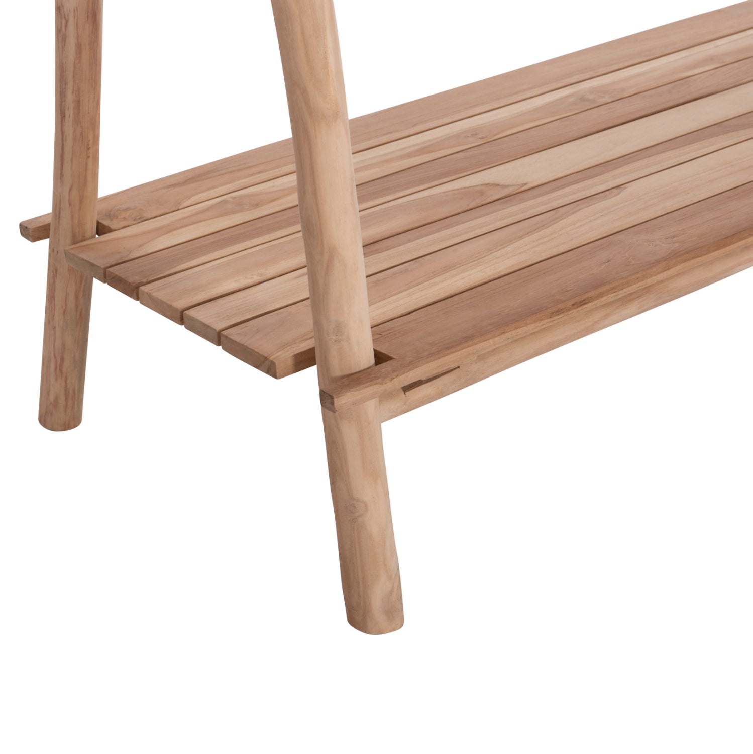 Закачалка PERL натурал тиково дърво 130,5x53x130