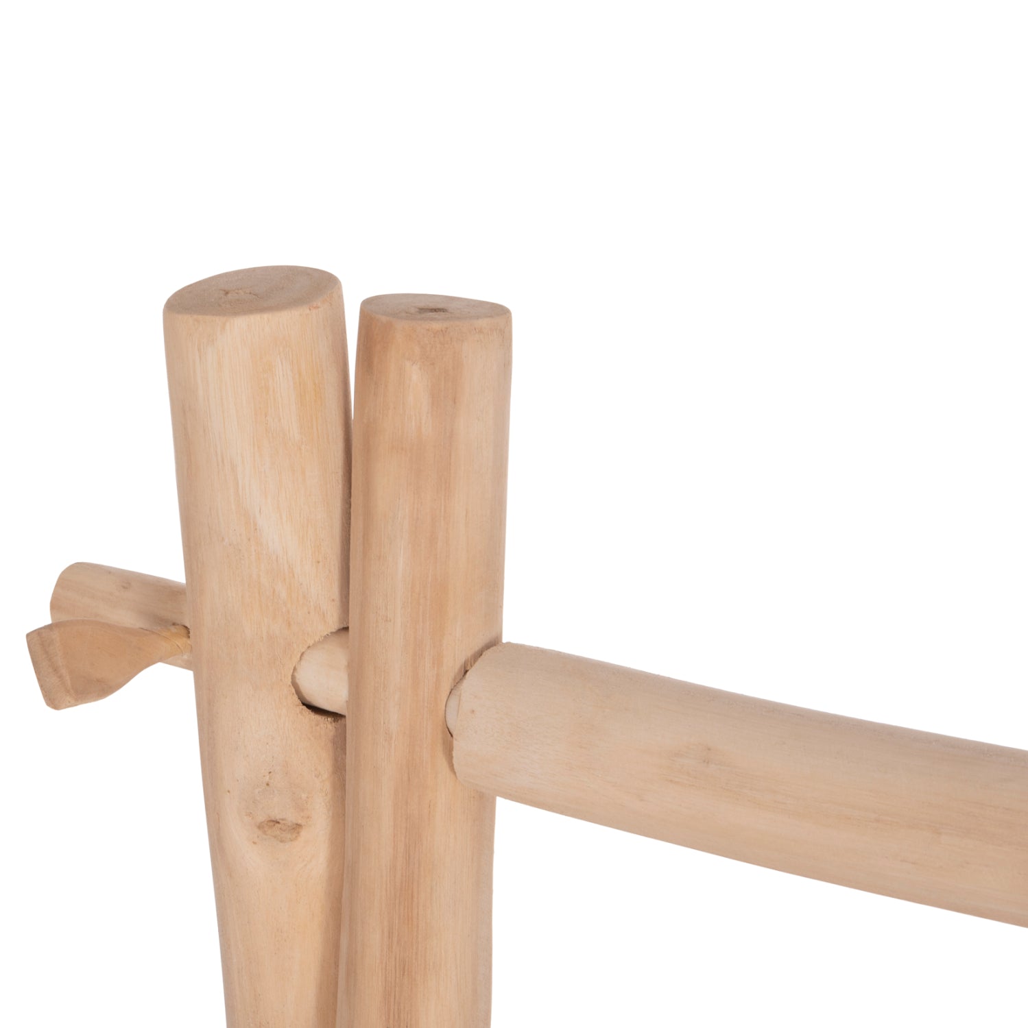 Закачалка PERL натурал тиково дърво 130,5x53x130