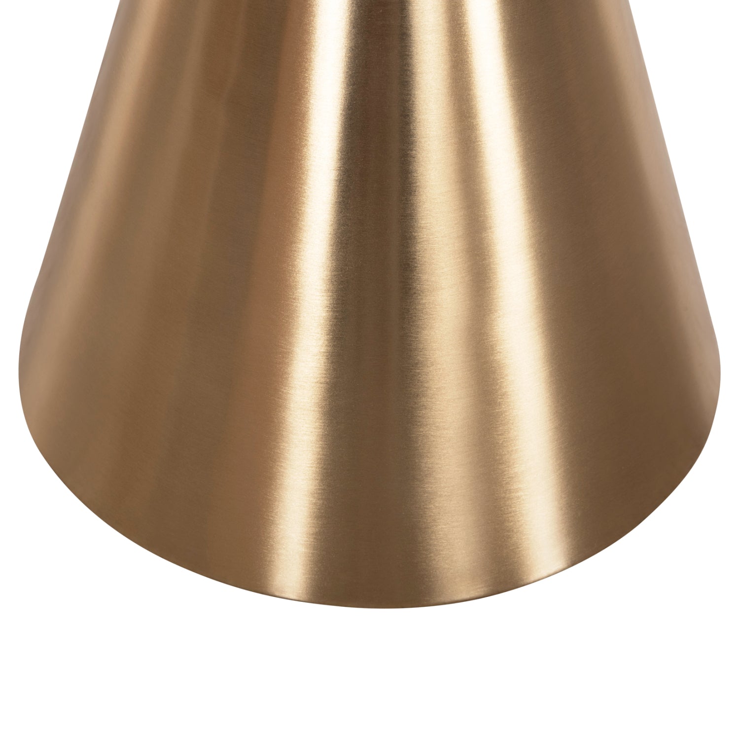 Комплект холни маси 2 бр LORME черен-златист цвят Φ50 И Φ40 см.