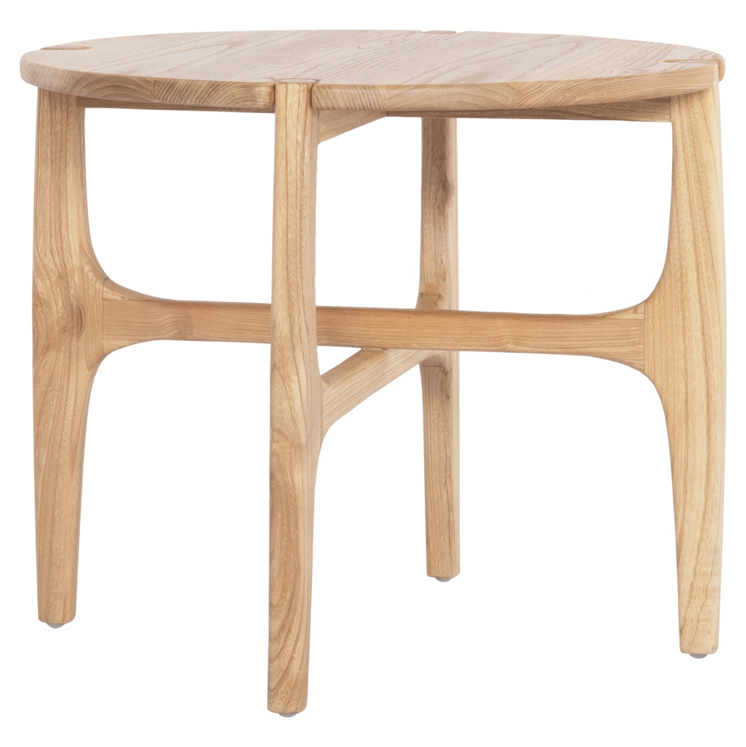 Странична маса KATAL естествен цвят Φ59.5x50.5см