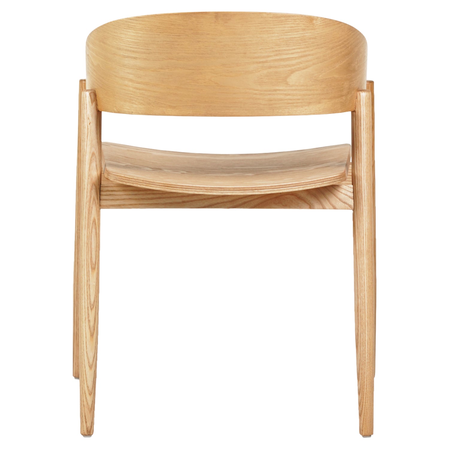 Кресло CANOP цвят дъб 56.5x61x74см