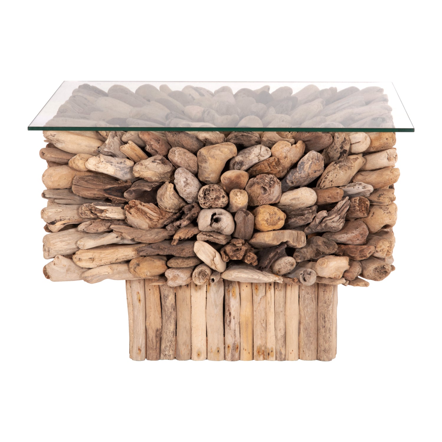 Холна маса SPARROW естествен цвят  75x75x51см