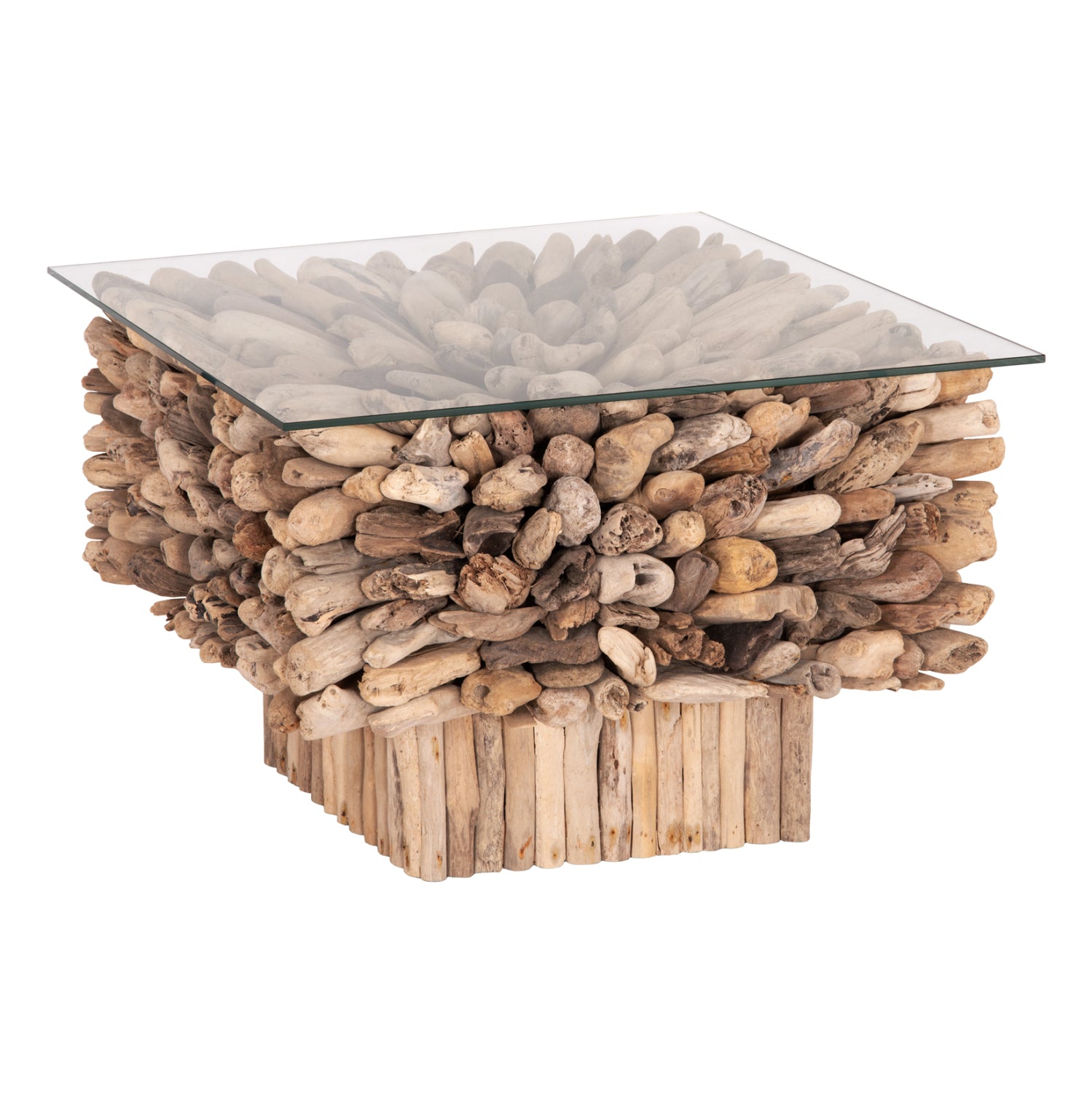 Холна маса SPARROW естествен цвят  75x75x51см