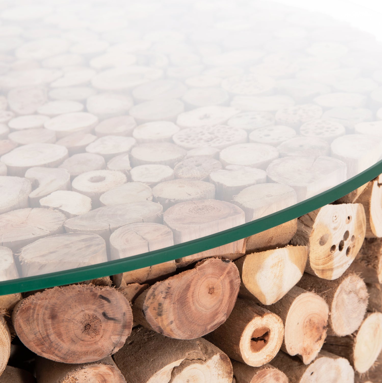 Холна маса SPARROW естествен цвят Φ65x51.5см