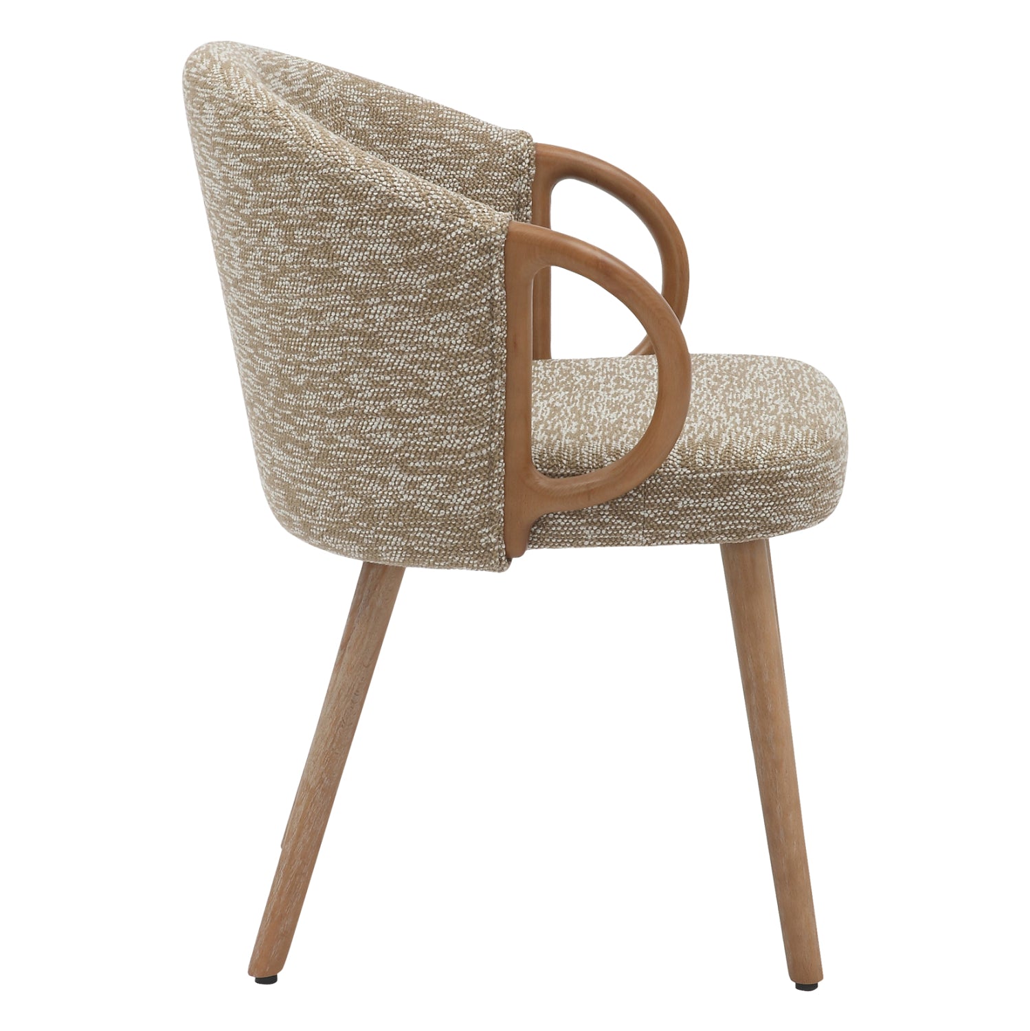 Кресло RIG цвят бук-бежов 59x58,5x72,5