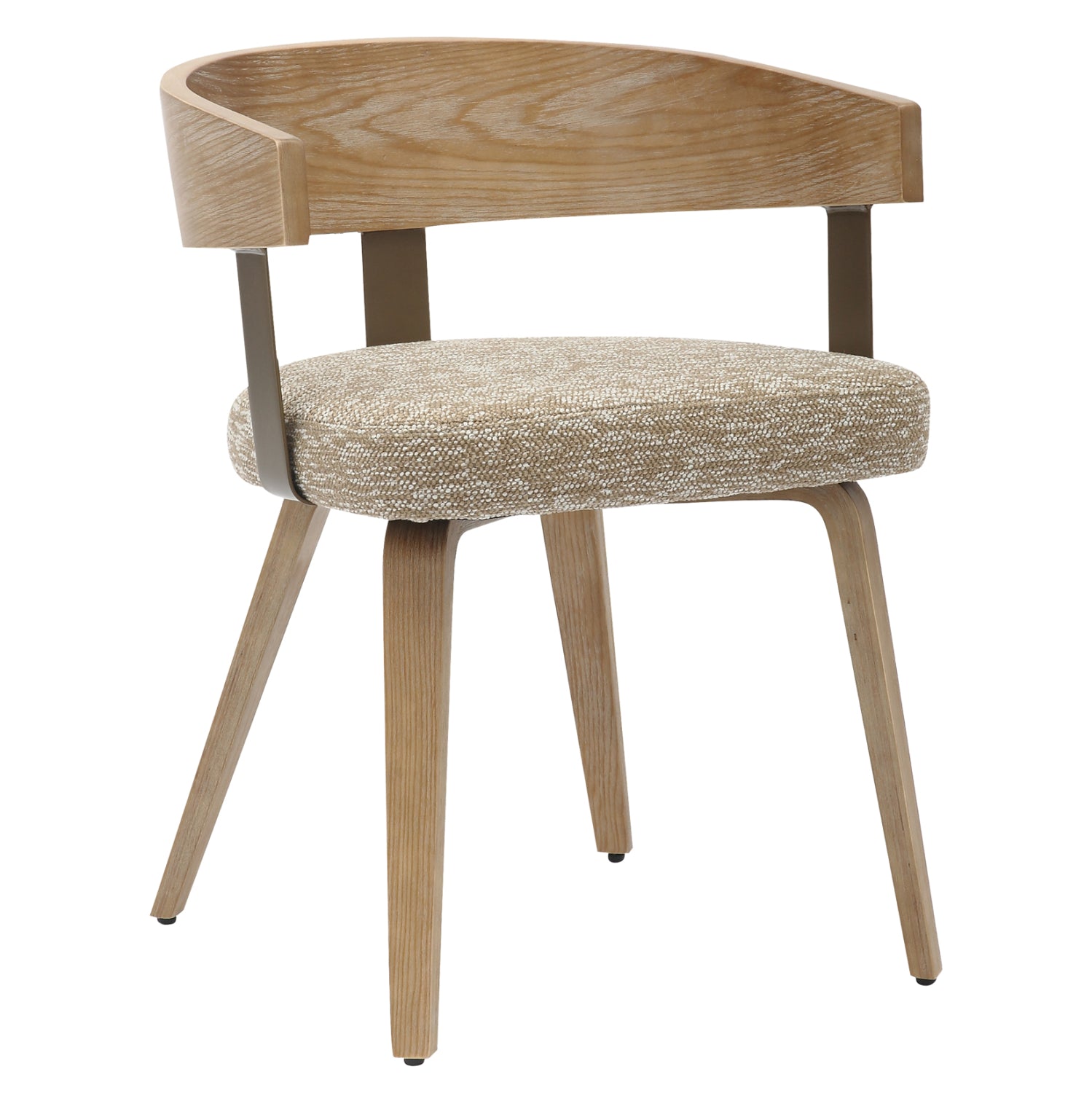 Кресло GALLEY 55,5x53,5x70 цвят натурал-бежов