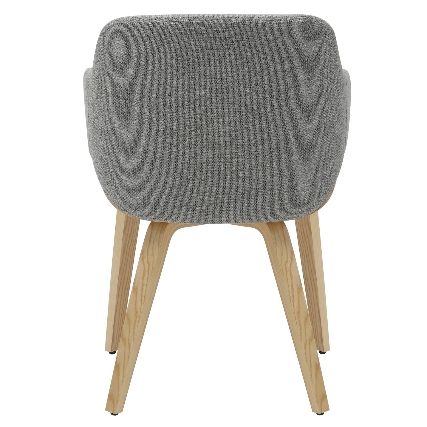 Трапезен стол PRIETO дъб-сив плат 54,5х44х89,5м