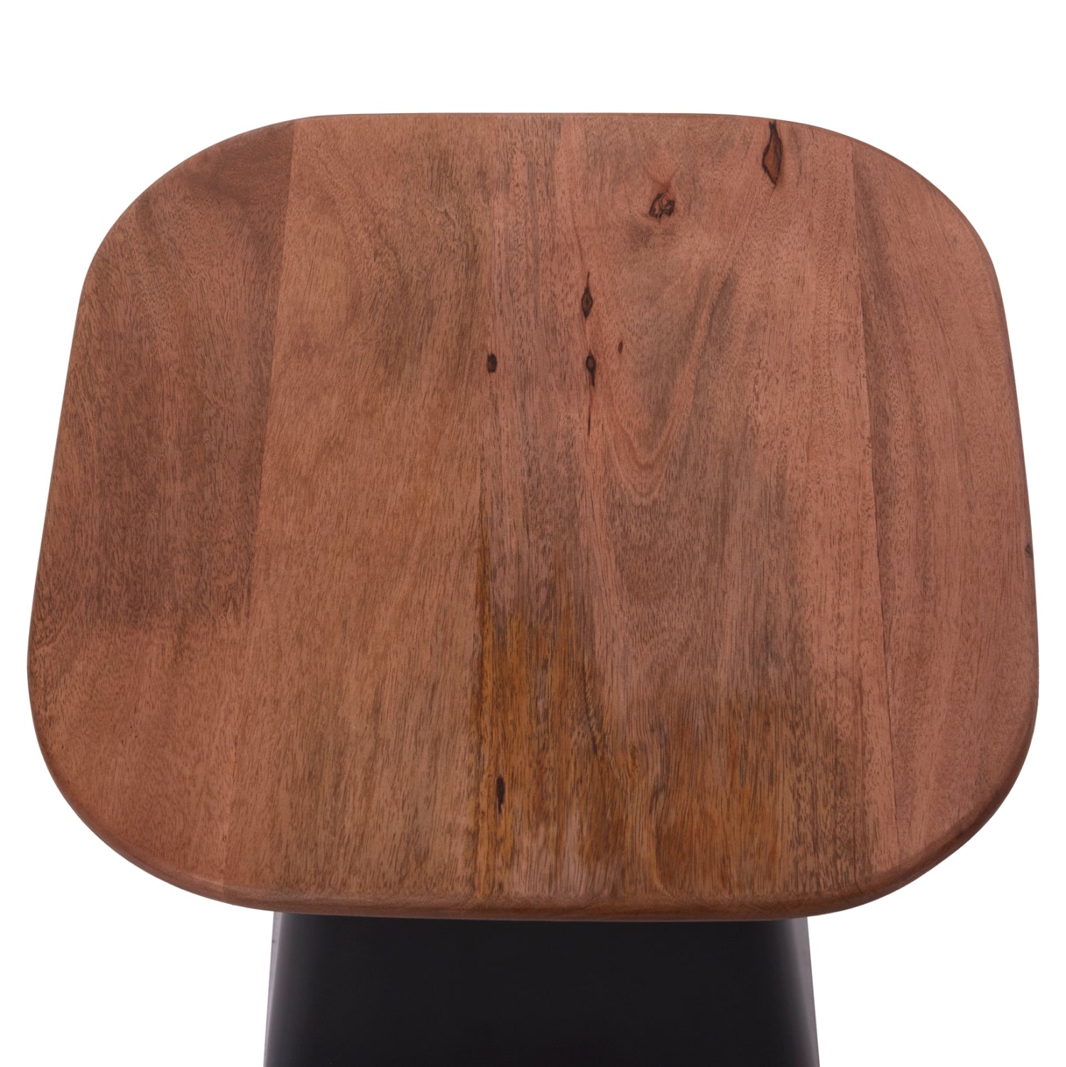 Комплект холни маси 2 бр VAIOLA орех-черен цвят 40x40 и 50x50 см.