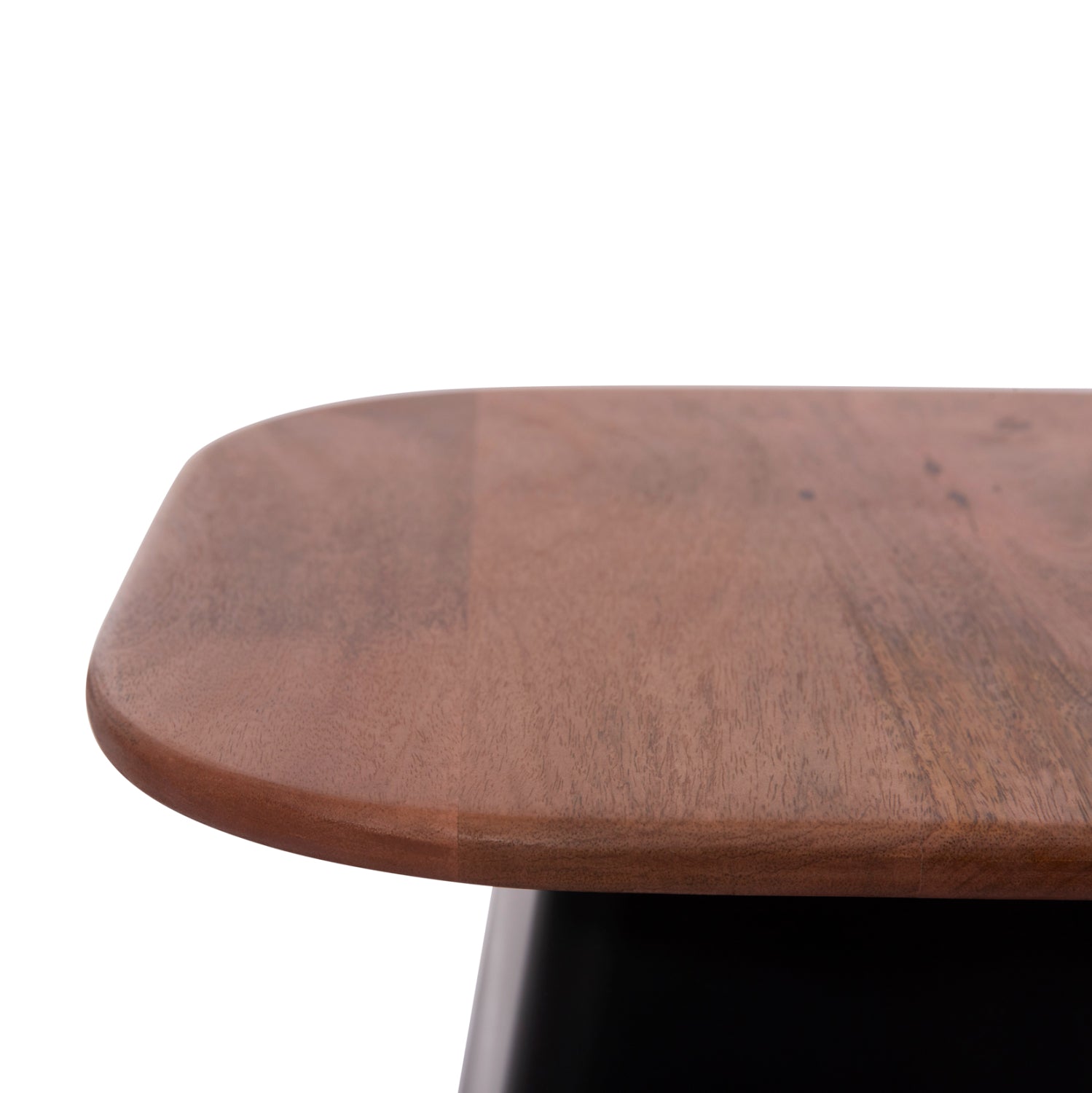 Комплект холни маси 2 бр VAIOLA орех-черен цвят 40x40 и 50x50 см.