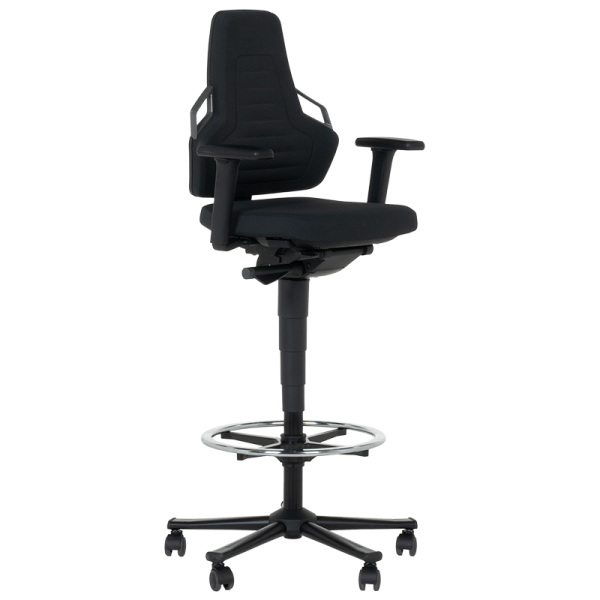 Индустриален ергономичен стол BIMOS NEXXIT 3 - 9031 - черен