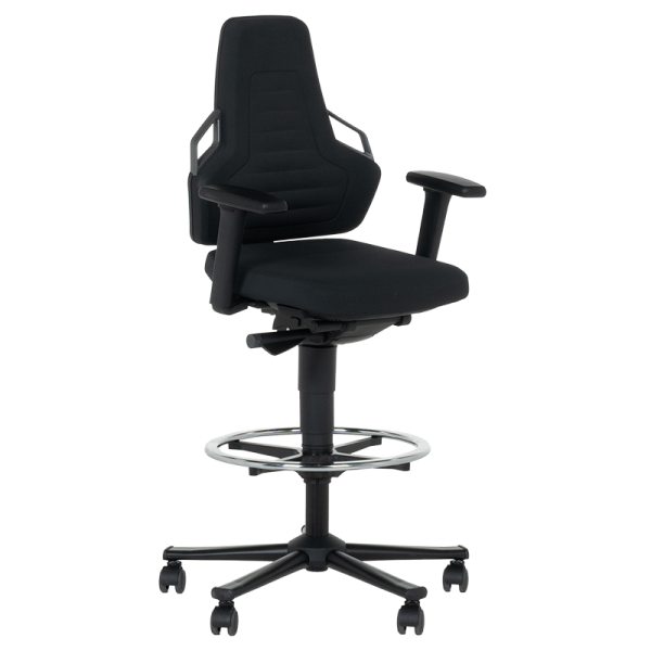 Индустриален ергономичен стол BIMOS NEXXIT 3 - 9031 - черен