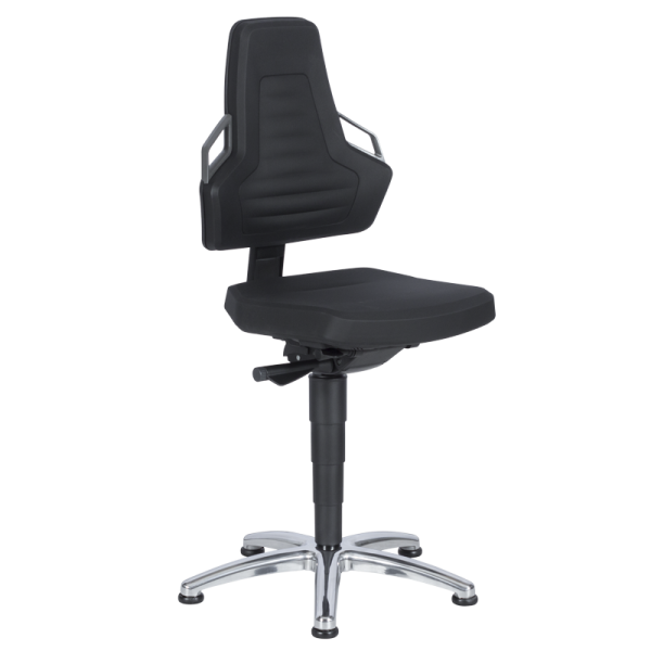 Индустриален ергономичен стол BIMOS NEXXIT 1 - 9030 - черен