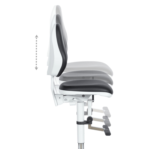 Лабораторен ергономичен стол BIMOS BASIC 3 - 9141 - черен