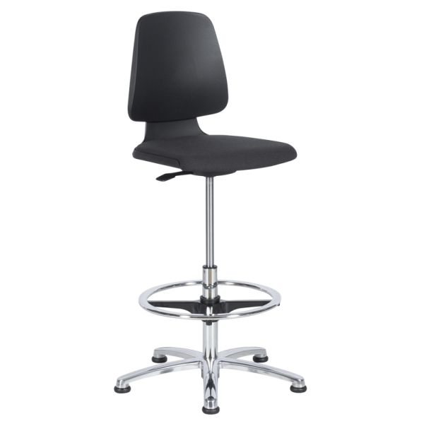 Лабораторен ергономичен стол BIMOS LABSIT 3 - 9121E - черен