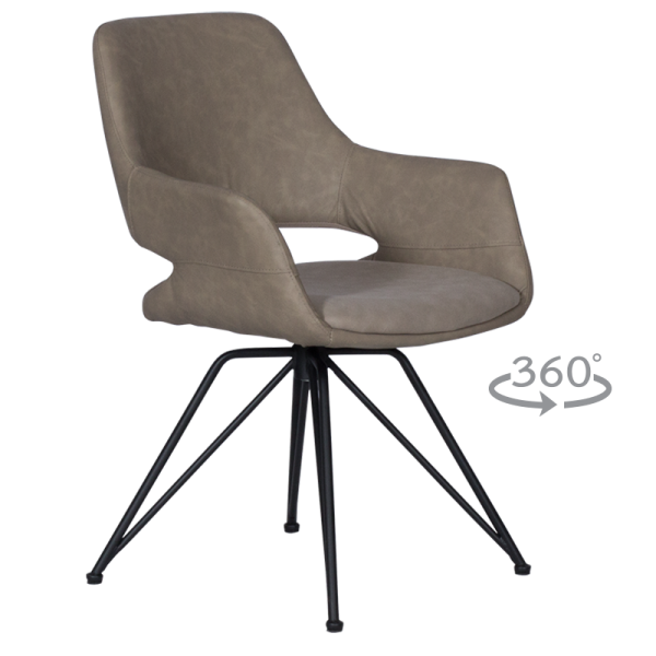 Трапезен стол TOTNES -1 - светлобежов SF 2