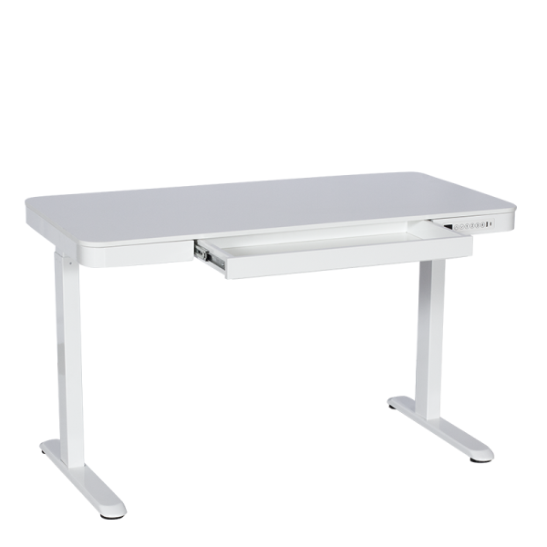 Ергономично регулируемо бюро Carmen CR-118 E - бяло