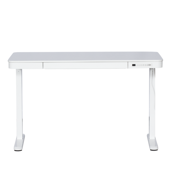 Ергономично регулируемо бюро Carmen CR-118 E - бяло