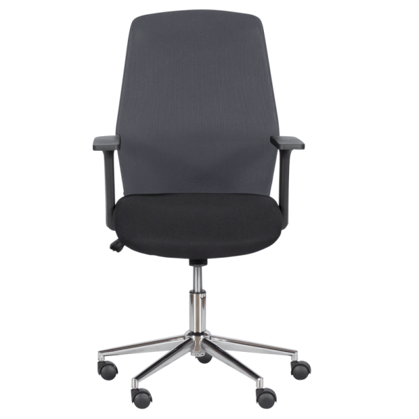 Работен офис стол Carmen 7047-1 - сив-черен