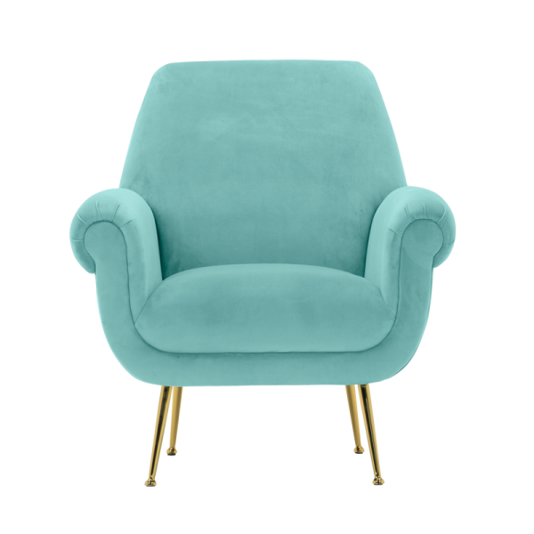 Кресло HILDA - аквамарин V