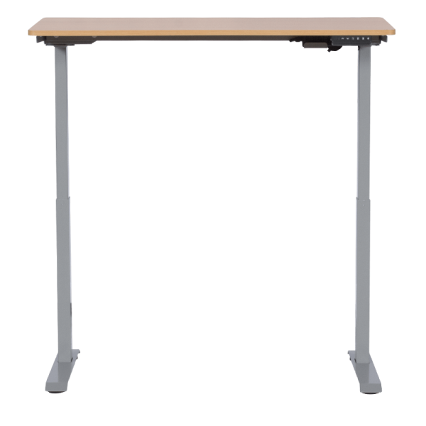 Ергономично бюро с регулиране на височината Carmen CR-119 - бук-сив