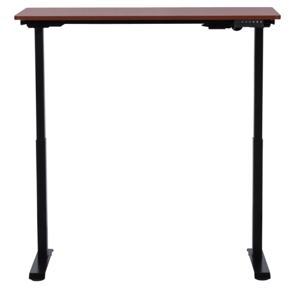 Ергономично бюро с регулиране на височината Carmen CR-119 - махагон-черен