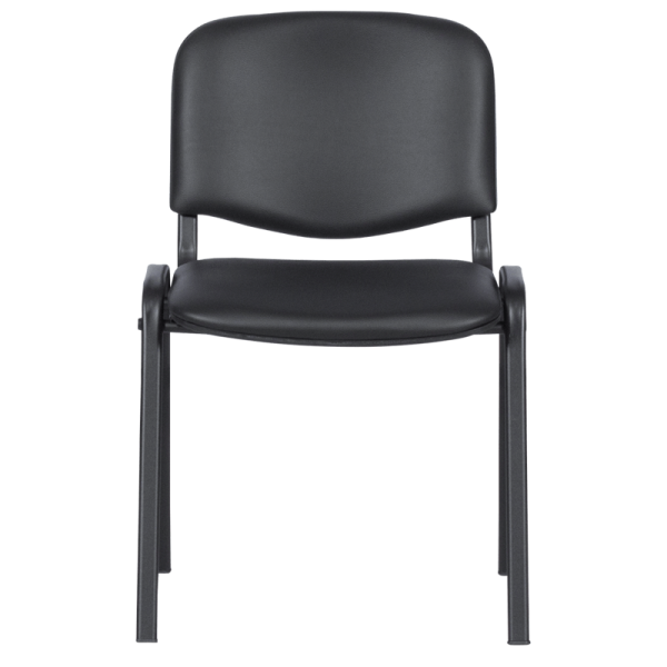 Посетителски стол Carmen 1131 H - черен