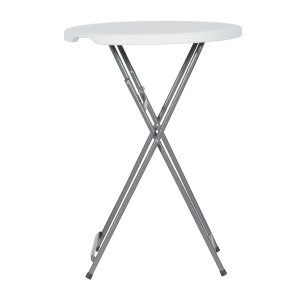 Сгъваемa кетъринг бар маса Carmen 9938 - бяла