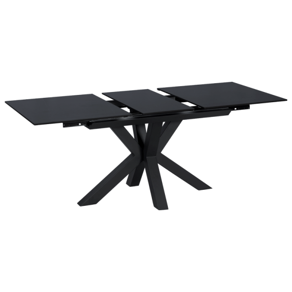 Разтегателна трапезна маса STARGARD - черна