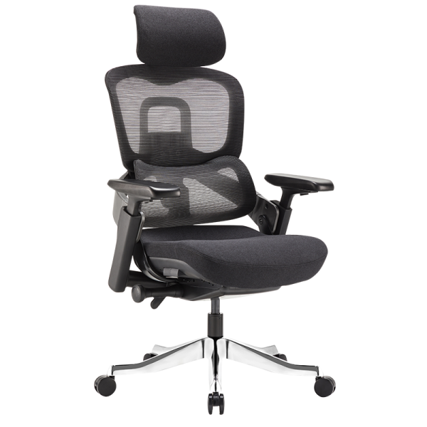 Ергономичен стол METZ - черен