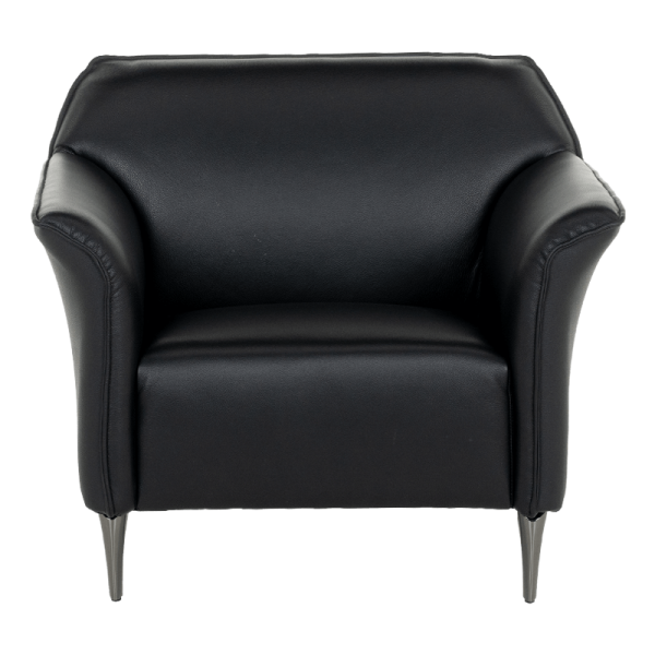 Кожен фотьойл NEXO LUX - черен