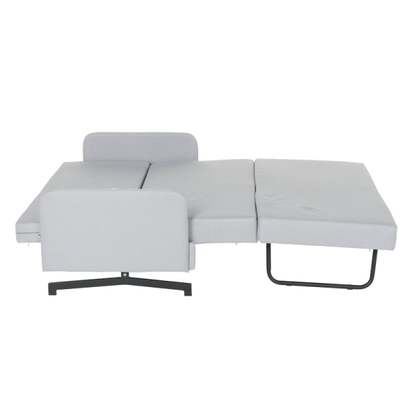 Разтегателен диван - двойка SCARLET - светлосив