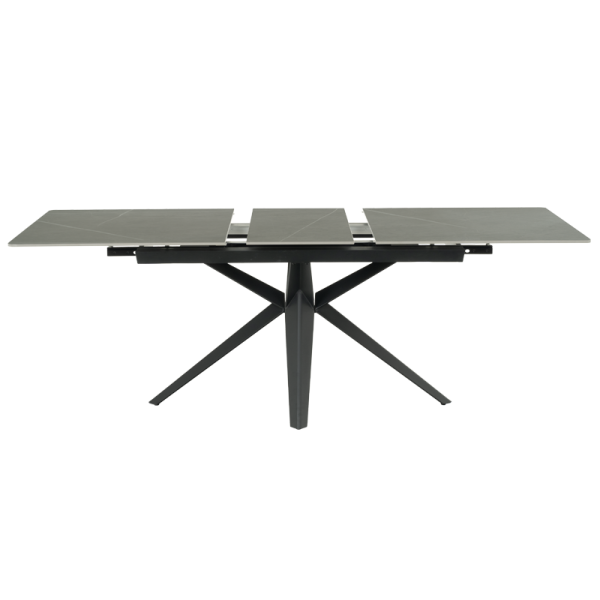 Разтегателна трапезна маса ZORY - сива