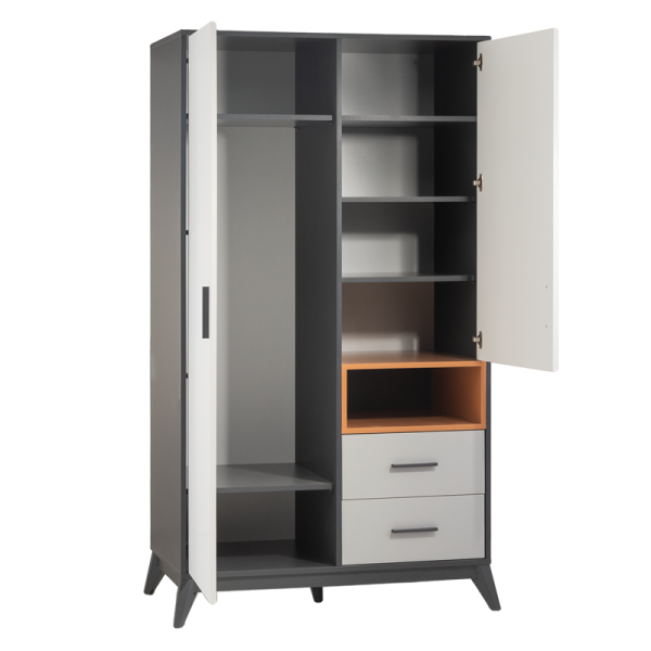 Двукрилен гардероб BREDA