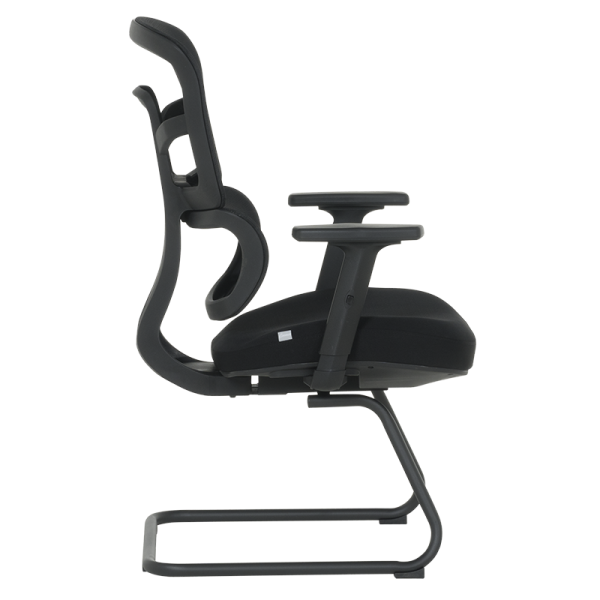 Посетителски стол Carmen 7682 - черен