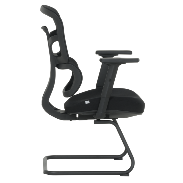 Посетителски стол Carmen 7682 - черен