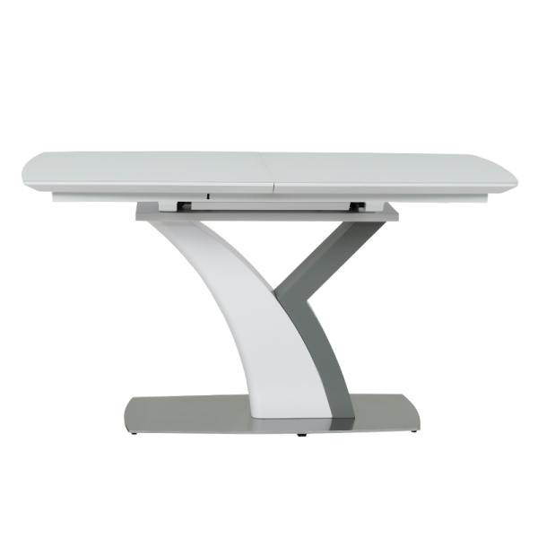 Разтегателна трапезна маса OMIS - бяла